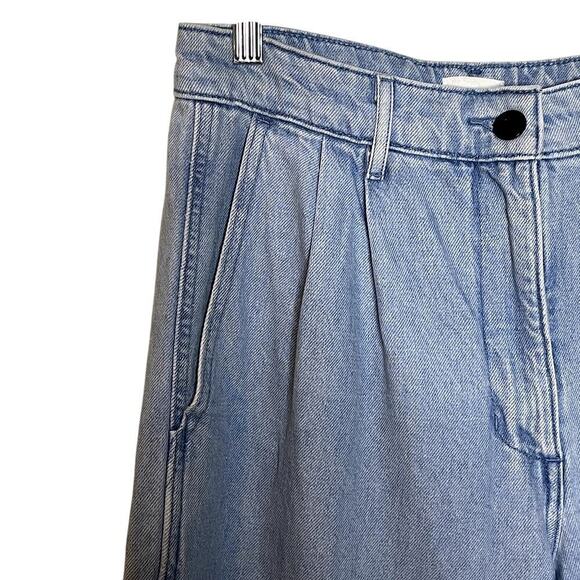 Aritzia Wilfred Free Jeans‎ Sz 8 High Waist Wide Leg - Picture 5 of 8